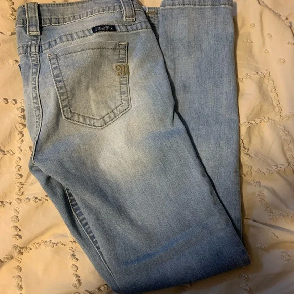 Miss Me Light Blue Skinny Jeans - Picture 3 of 6